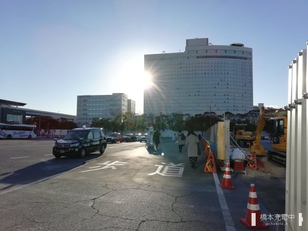 2018/12/28 りんかい線国際展示場駅前 ロータリー