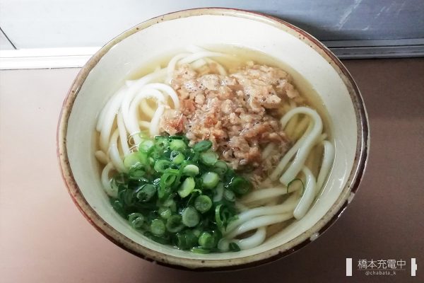 鳥栖駅 中央軒 かしわうどん
